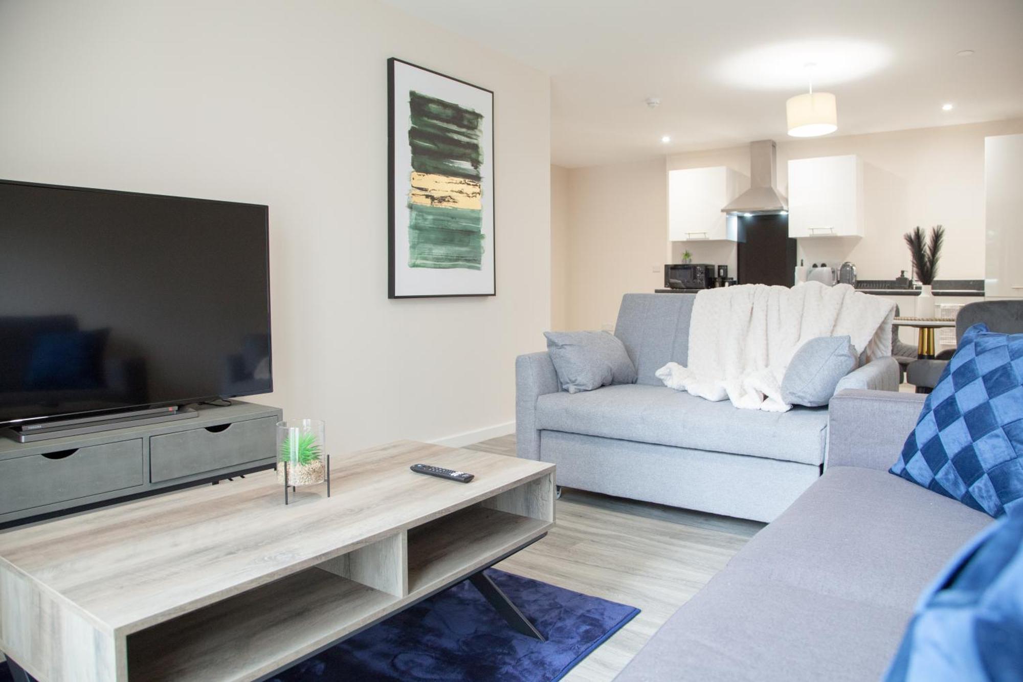 Modern 2Bd Apartment In Manchester City Exterior photo