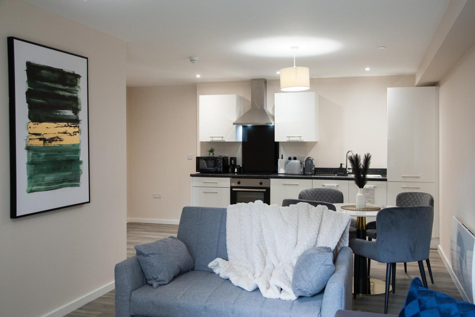 Modern 2Bd Apartment In Manchester City Exterior photo