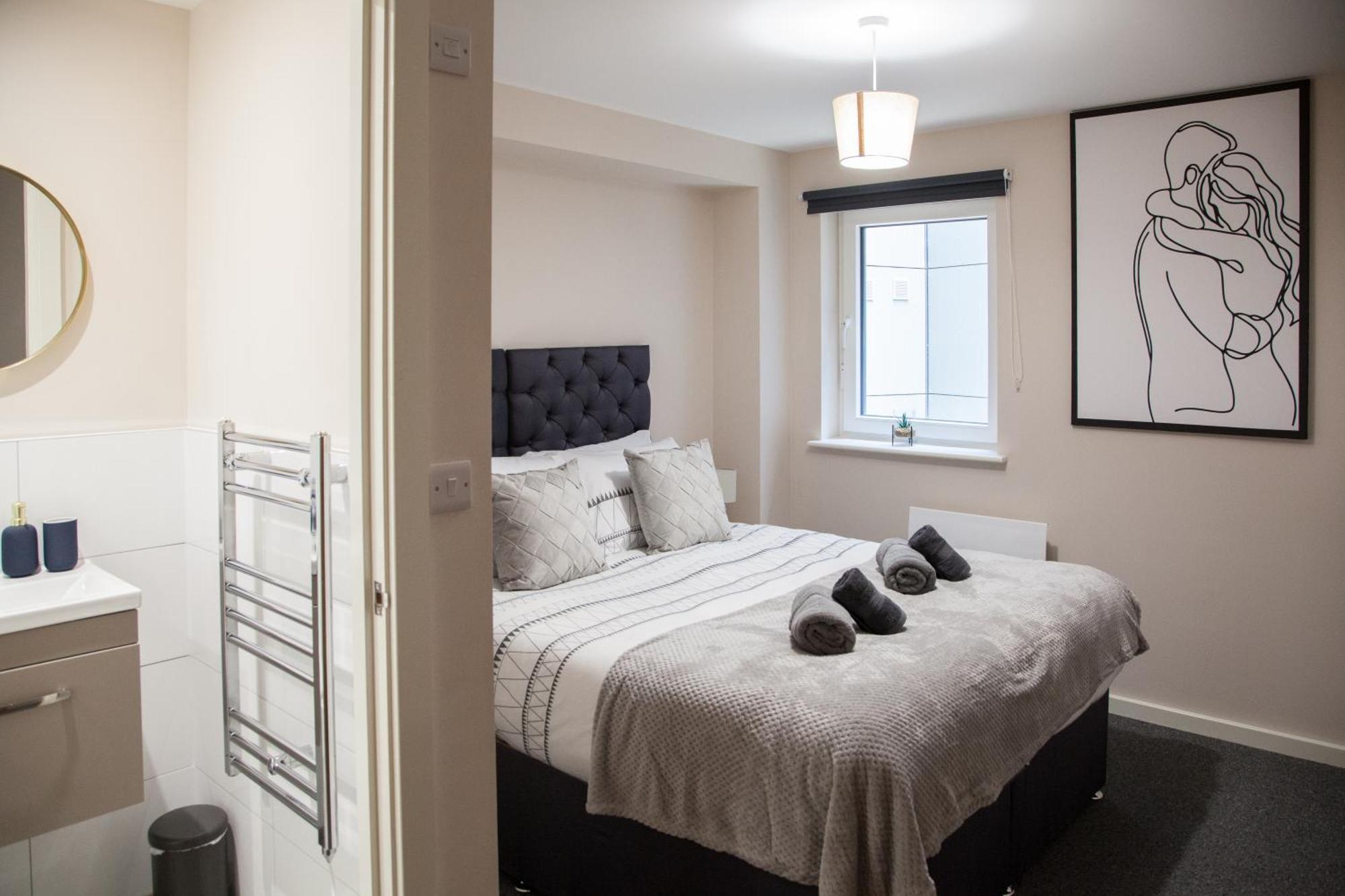 Modern 2Bd Apartment In Manchester City Exterior photo