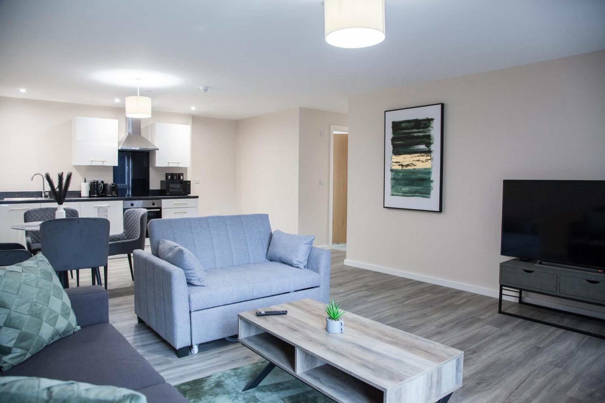 Modern 2Bd Apartment In Manchester City Exterior photo