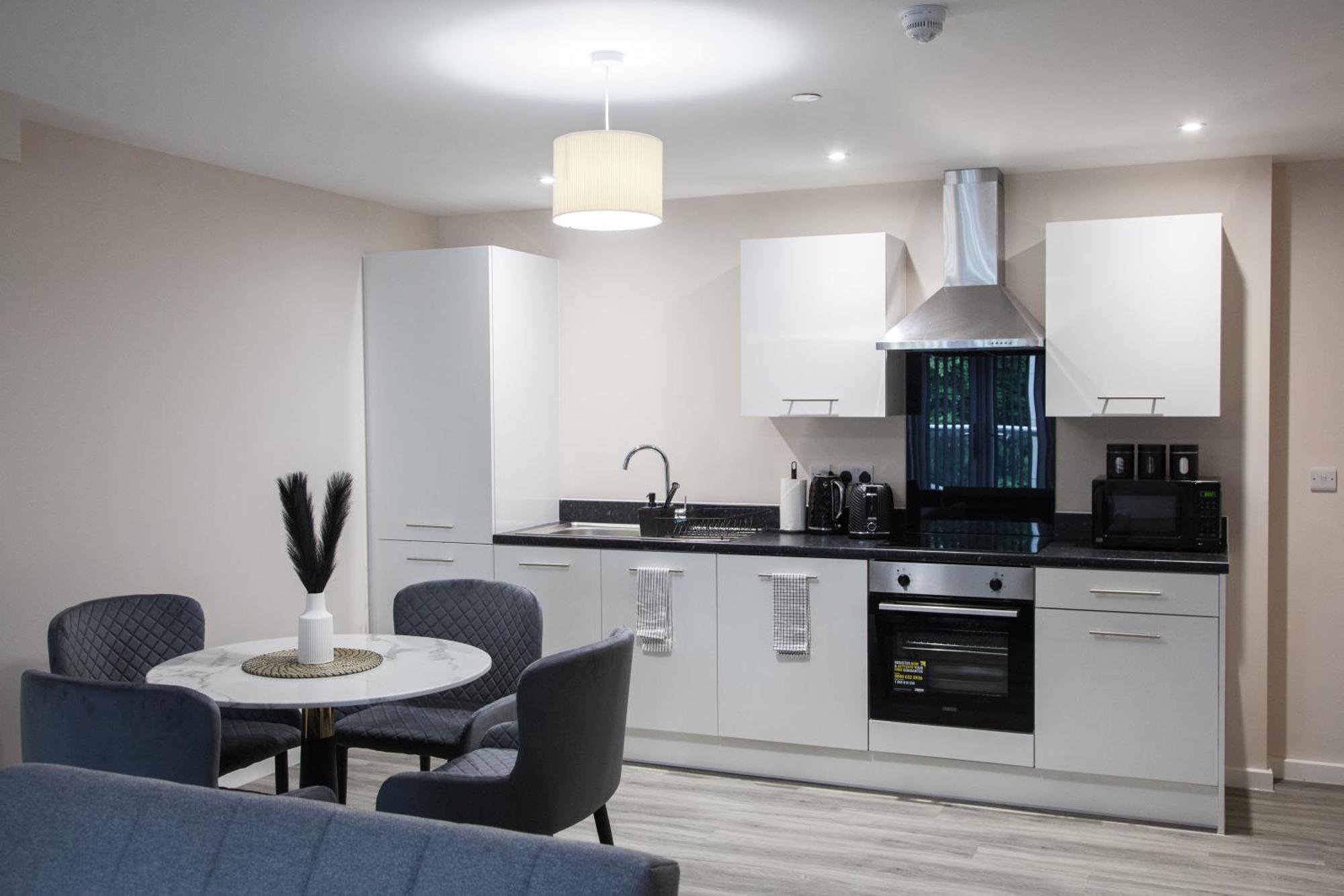Modern 2Bd Apartment In Manchester City Exterior photo